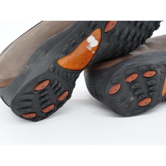 Merrell Shoes Womens 8 Brown Leather Eden Moc Slip On Comfort Wedge Casual - Picture 11 of 12